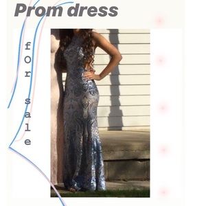 Camille La Vie Blue Prom Dress